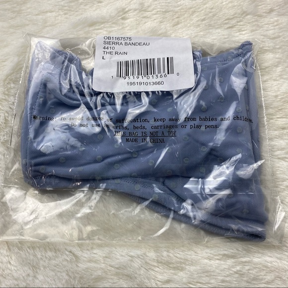 NEW Free People Sierra Bandeau Bra The Rain - Picture 4 of 5